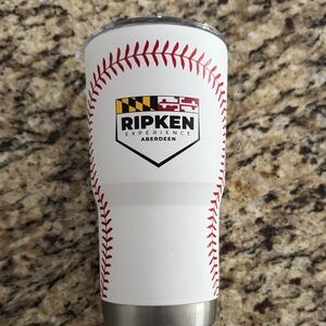 Ripken Experience Baseball Tumbler - White and Red brand new